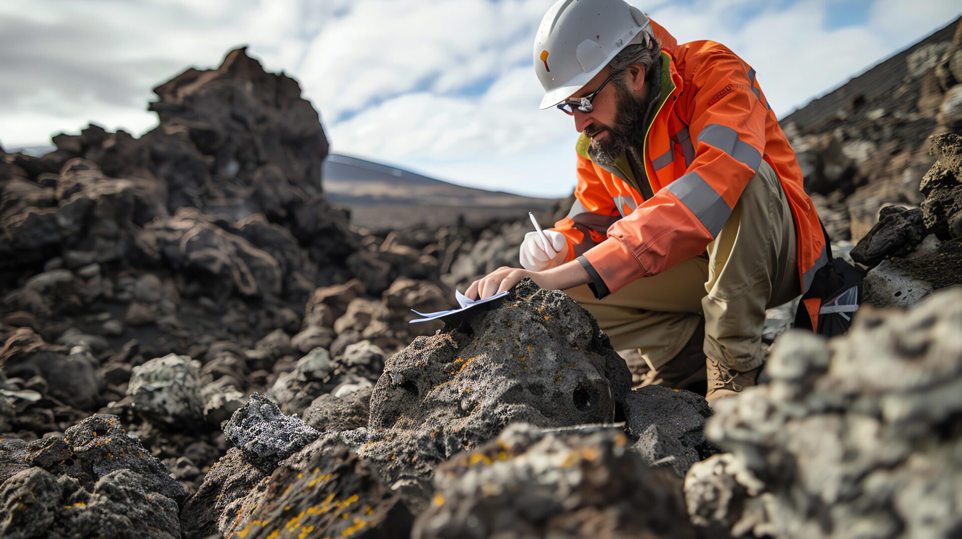 Estudo geológico geotécnico realizado por equipe técnica especializada